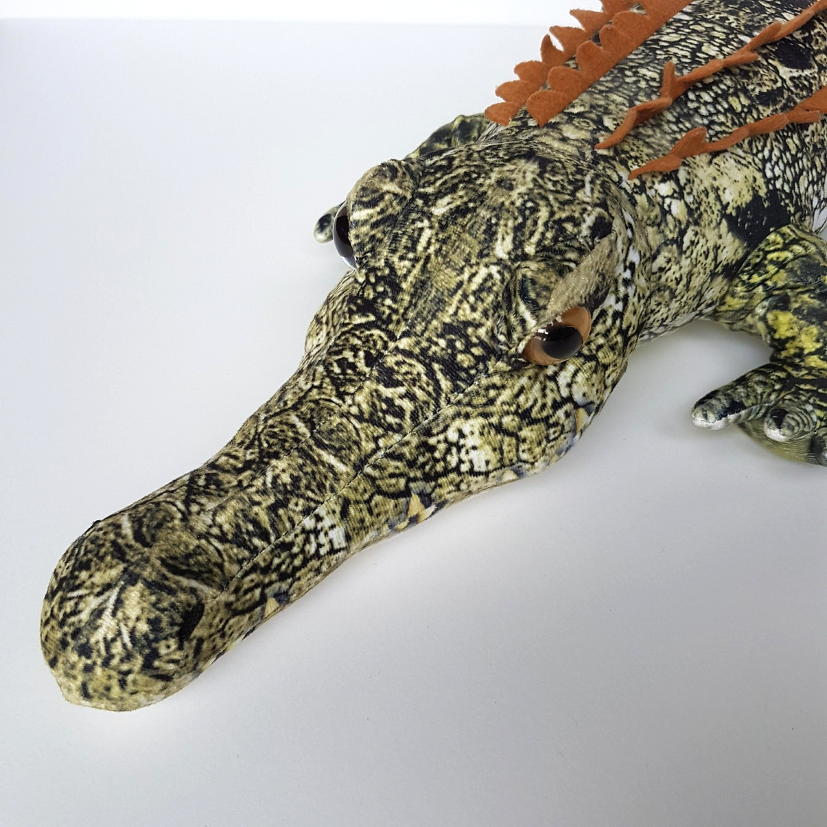 Realistic FRESHWATER CROCODILE Plush 100cm long Reptile Soft Toy Stuffed Animal1
