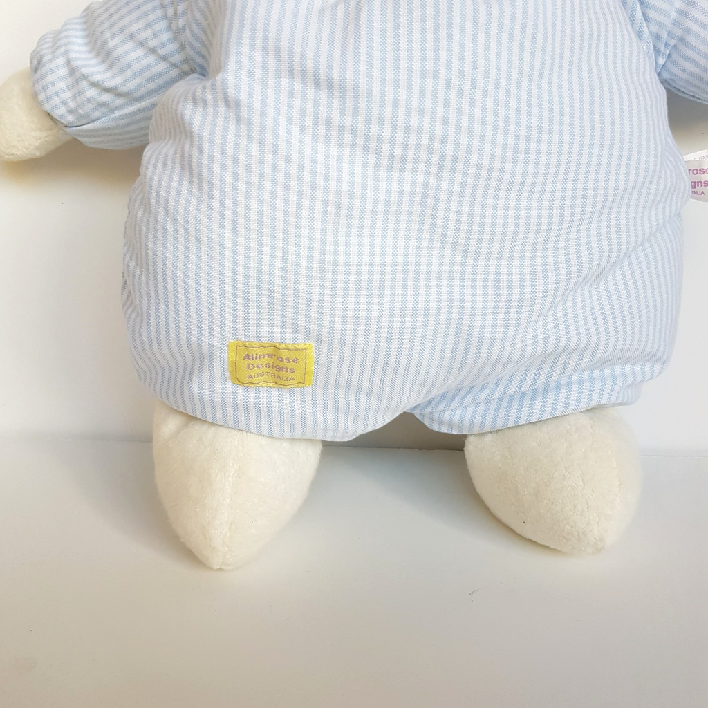 Alimrose BUNNY RABBIT Fabric Lovey 45cm Cloth Stuffed Animal Soft Toy Comforter7