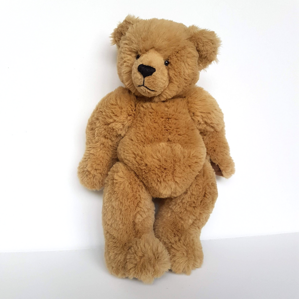 Teddy & Friends TEDDY BEAR Heavy 35cm 5 Way Jointed Soft Toy Stuffed Animal Cute1