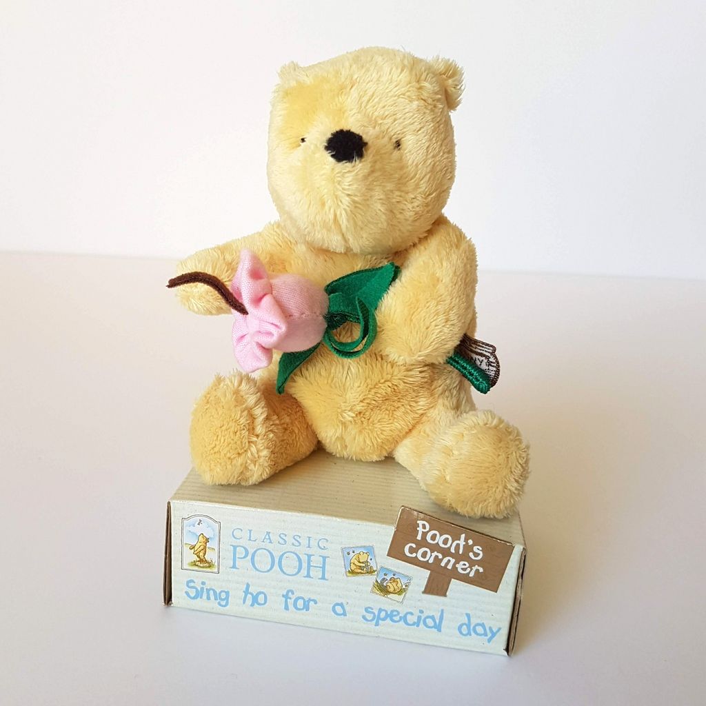 Pooh’s Corner CLASSIC WINNIE THE POOH Bear Plush 13cm Stuffed Animal Soft Toy2