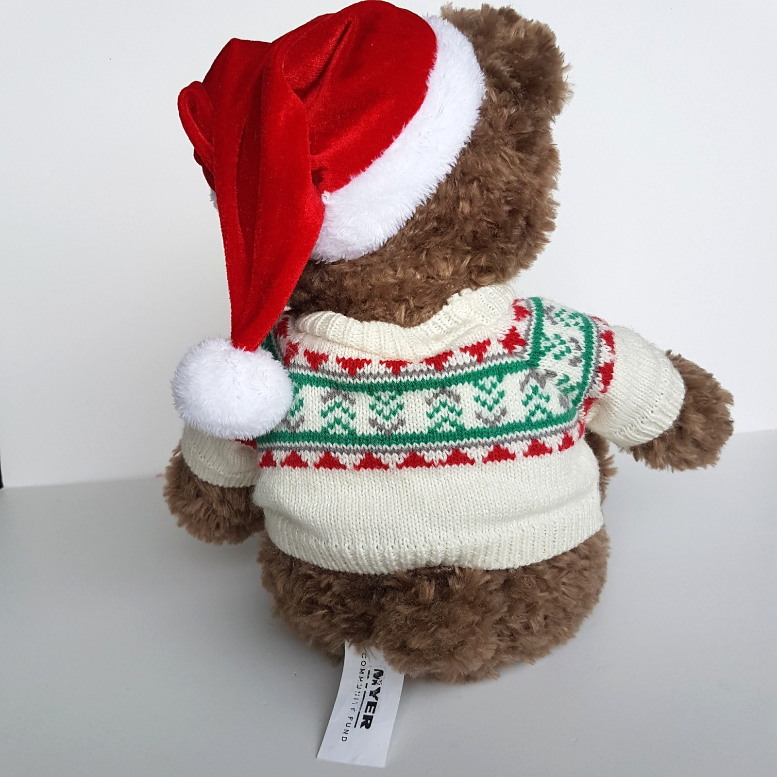 Myer CHRISTMAS BEAR MONTY 2021 Plush Teddy Bear 39cm Stuffed Animal Soft Toy3