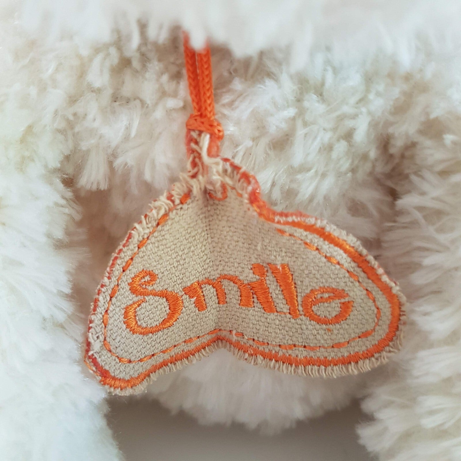 Smile CUDDLY PUPPY DOG Plush Floppy Soft Toy Cream Tan Stuffed Animal Cute5