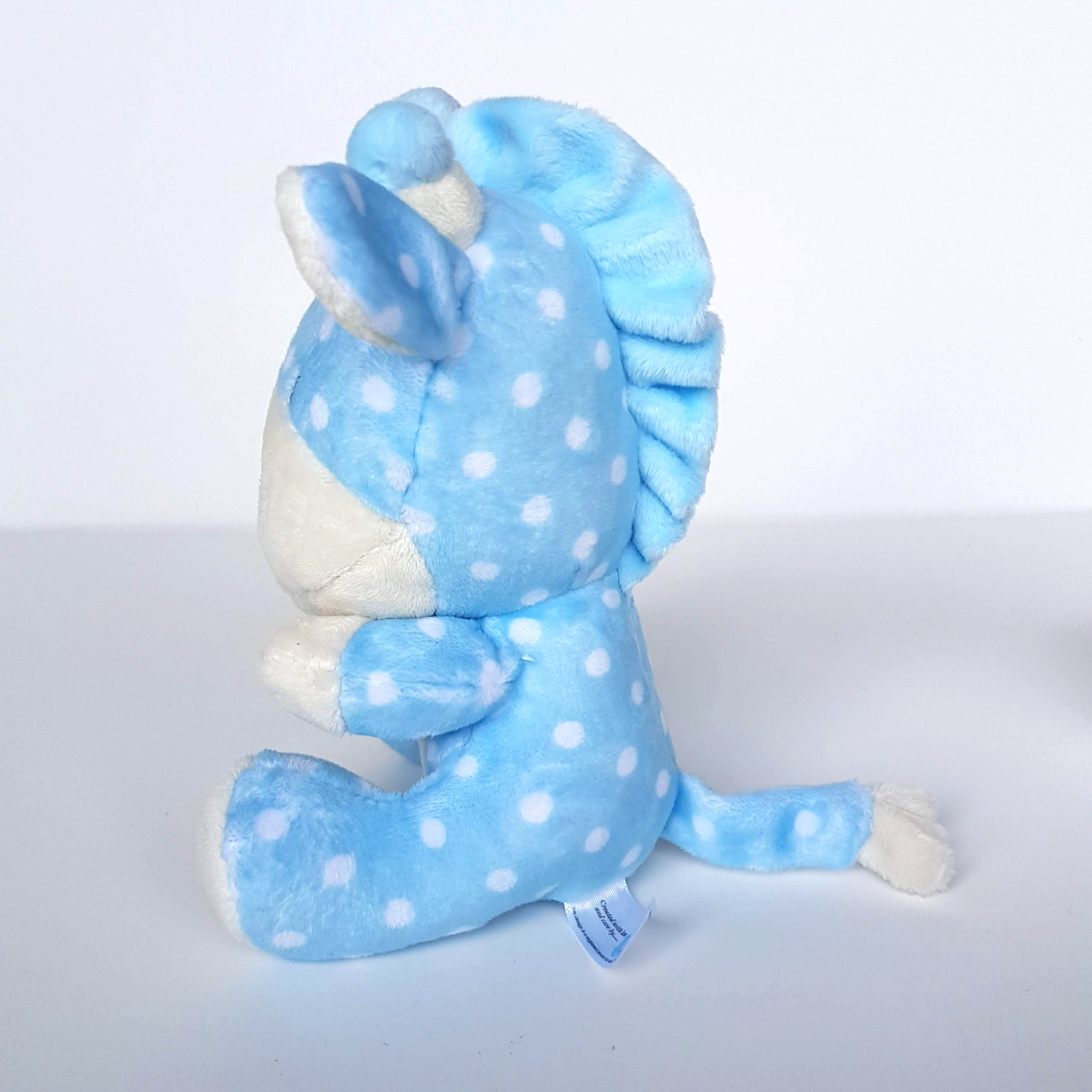 Keel BLUE POLKA DOT GIRAFFE Baby Soft Toy Crinkle Ears Stuffed Animal 16cm Cute6