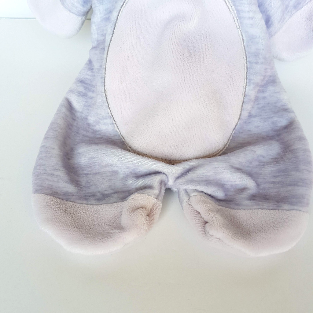 Gund HIPPO LOVEY PUPPET Plush Security Comforter Sleep Blanket Soft Toy Cute3