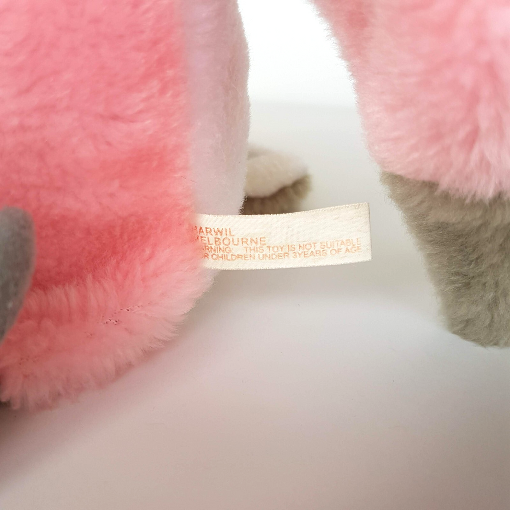 Harwil GALAH Pink Bird Hand Puppet Stuffed Animal Soft Toy Australian Native Toy4