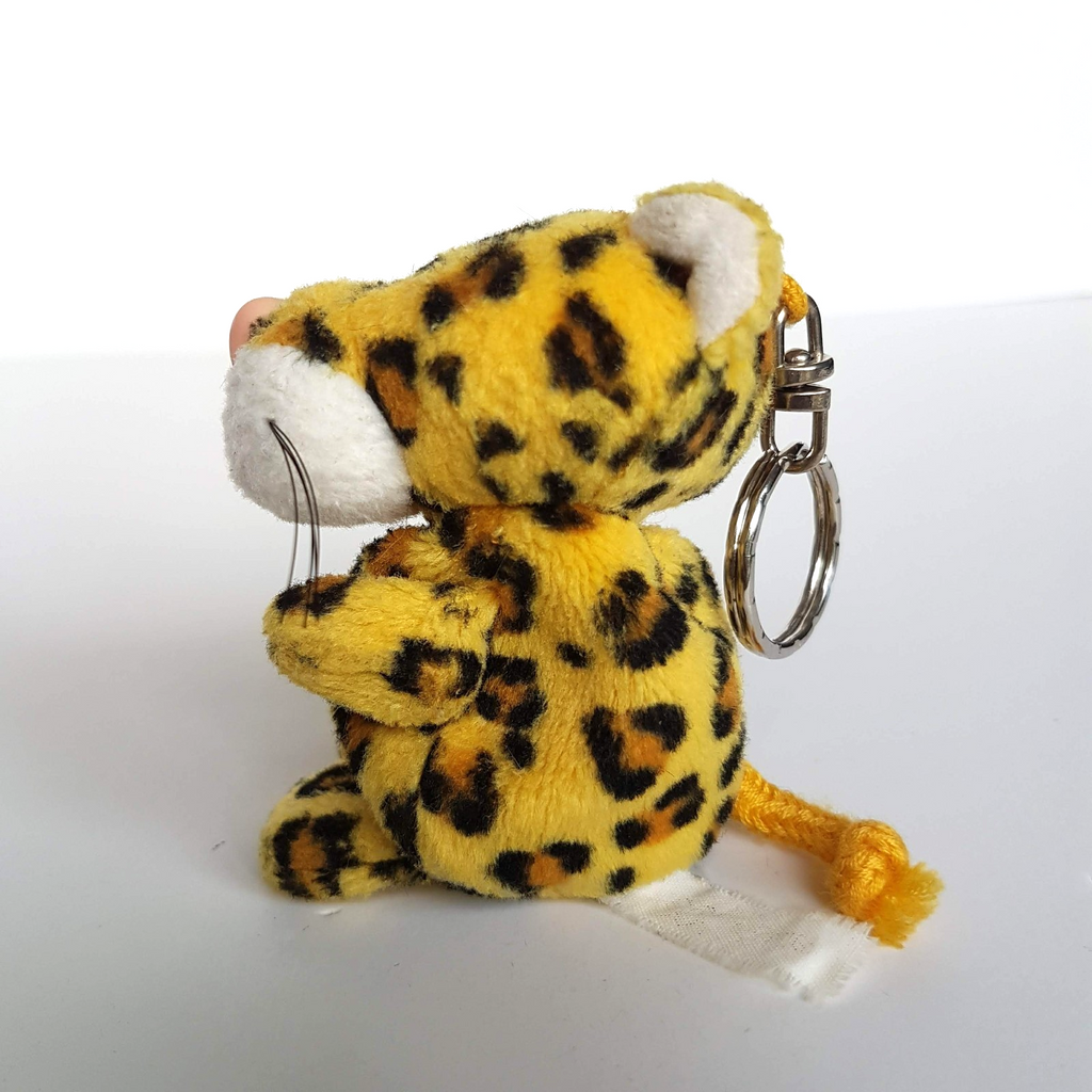 Nici YELLOW JAGUAR Wild Cat Plush + KEYCHAIN Key Ring Stuffed Animal Soft Toy17