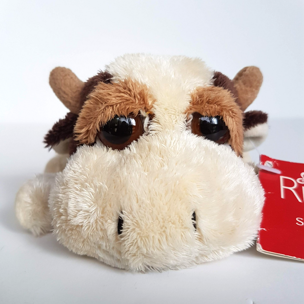 Russ PEEPERS COW BULL MARLO Floppy Plush TAG Small 12cm Soft Toy Stuffed Animal7
