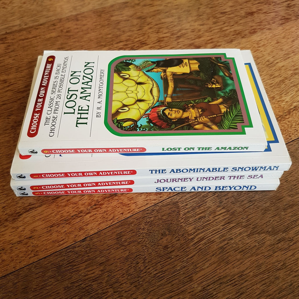 Choose Your Own Adventure BOOK BUNDLE Lot Kids Adventure Books Multiple Endings13