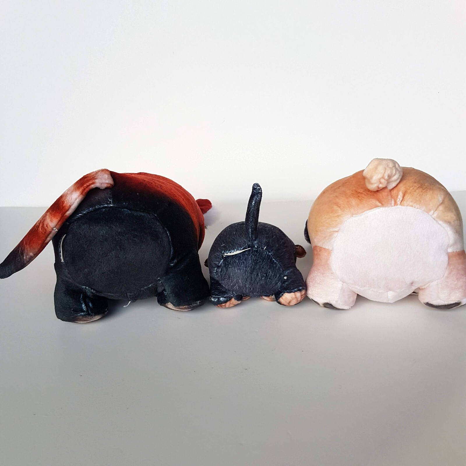 WILD ALIVE Red Panda Pug Dog Monkey Plush Funny Stuffed Animal Soft Toy Pets7