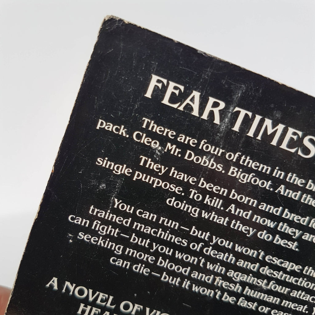 MANSTOPPER Douglas Borton Book Horror Paperback FIRST EDITION 1988 Scary Novel18