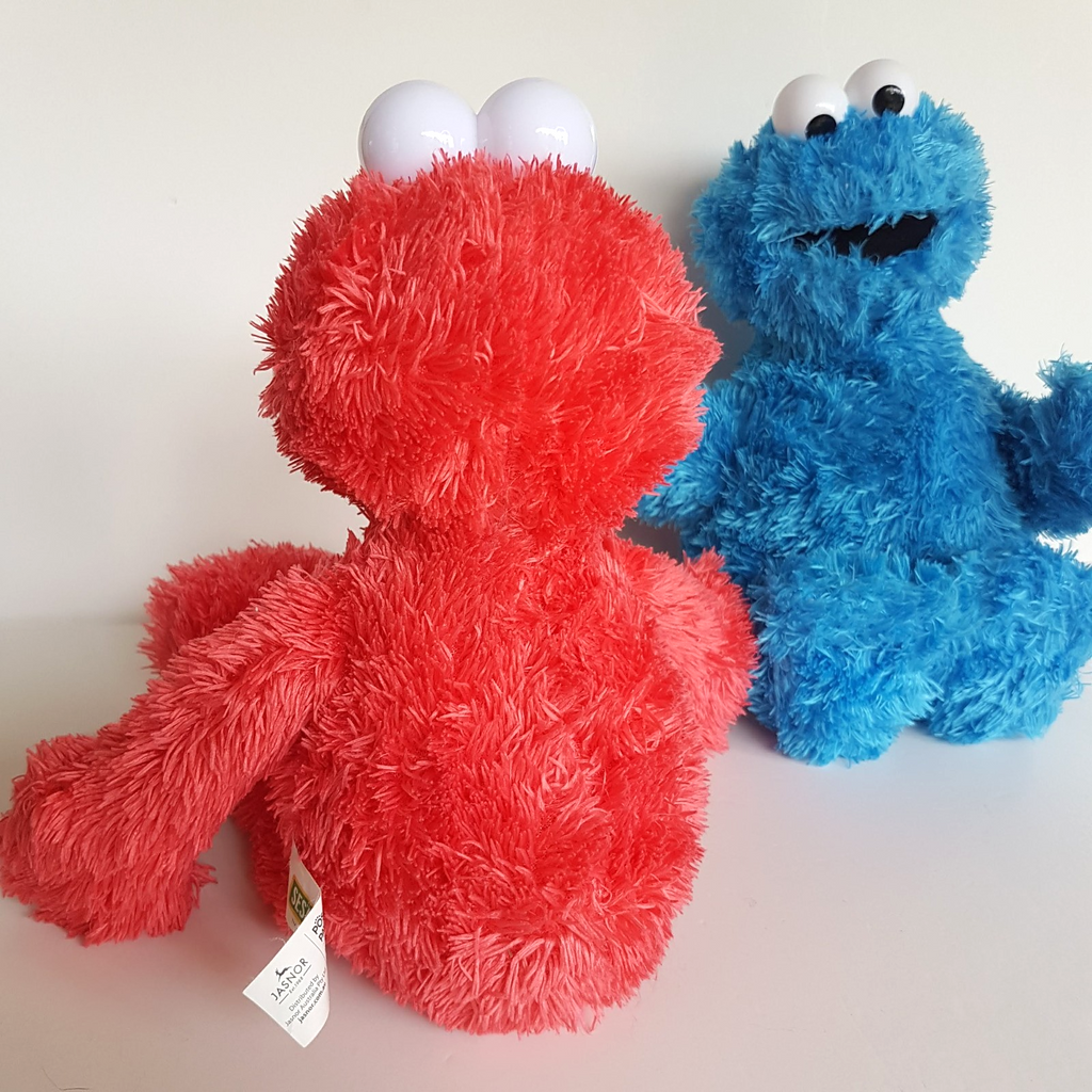 Sesame Street ELMO COOKIE MONSTER Plush Stuffed Animal Soft Toys Mixed Brands9
