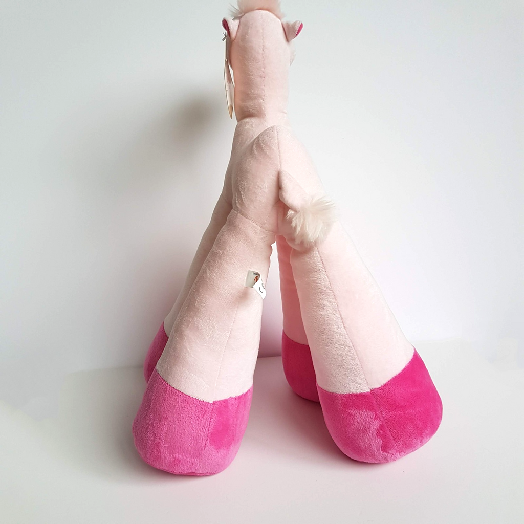 Bambino ARABIAN CAMEL FUNNY FEET Large Pink Plush 46cm Stuffed Animal Soft Toy3