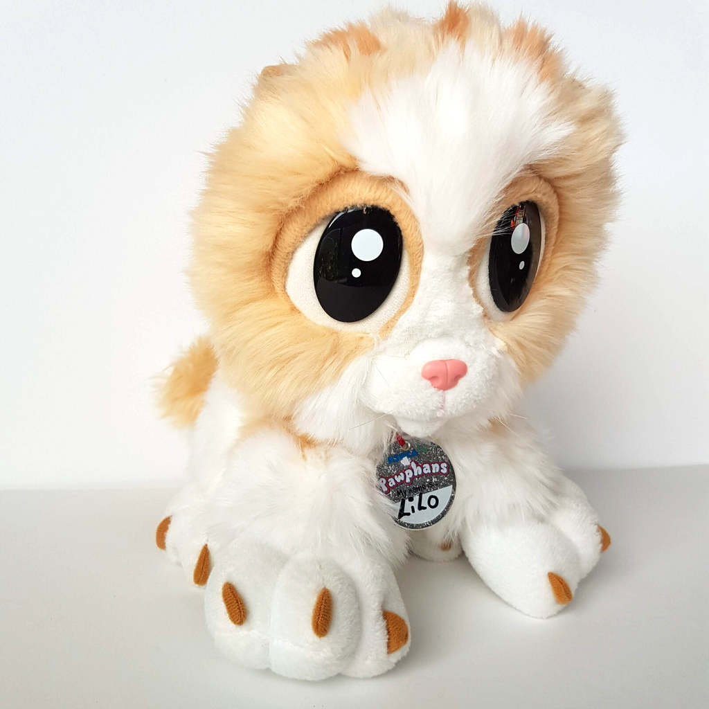 Pawphans RAGDOLL CAT GINGER KITTEN 25cm Plush 2005 Toy Stuffed Animal Pet RSPCA1