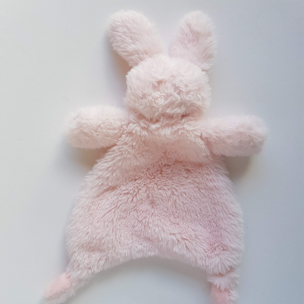 Anko PINK BUNNY Lovey Plush Rabbit Security Comforter Blanket Soft Toy 36cm3