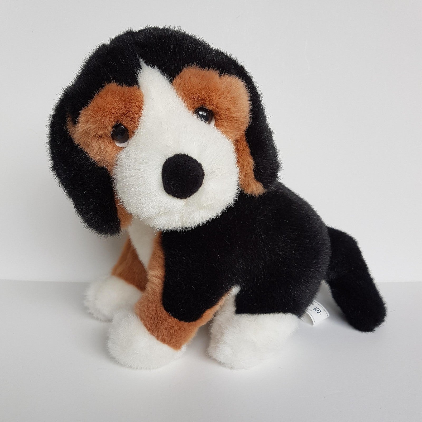 Korimco BERNESE MOUNTAIN DOG Puppy Tri Colour 27cm Plush Soft Toy Stuffed Animal0