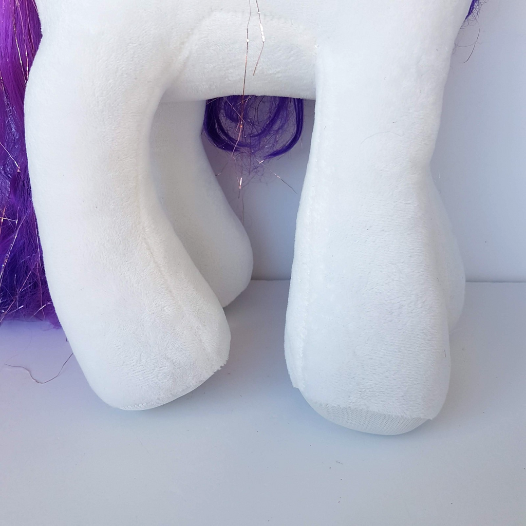 TY My Little Pony RARITY SPARKLE Large Plush 17” Stuffed Animal Soft Toy 201613