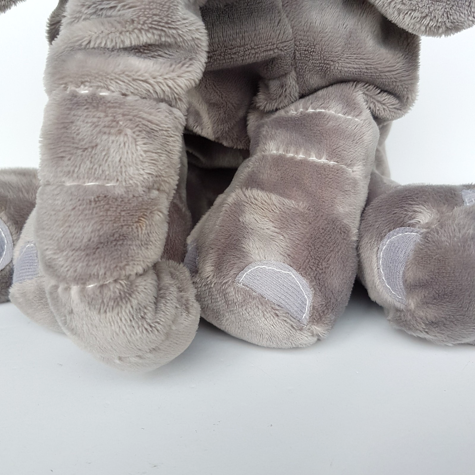 Ikea GREY ELEPHANT 29cm Plush Soft Toy Safari Stuffed Animal Cuddly Soft EUC6