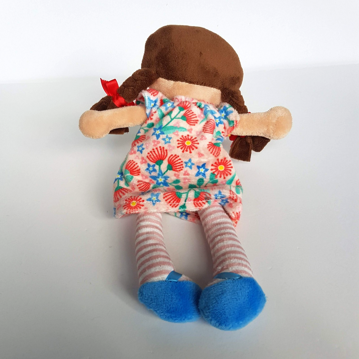 Tiger Tribe RAG DOLL MATILDA 25cm Plush Fabric Doll Soft Toy Floppy Flower Dress6