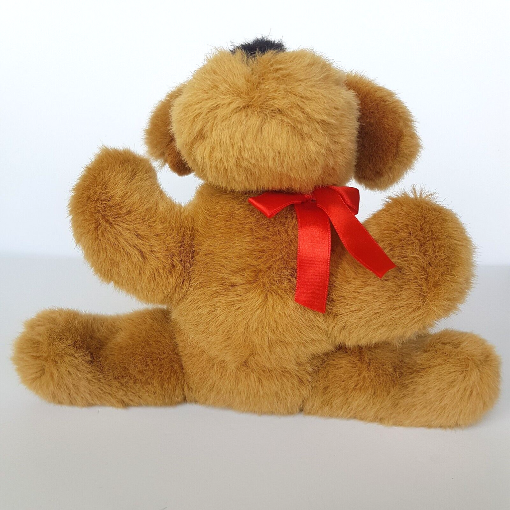 Korimco Love Heart DOG PLUSH Laying Plush Stuffed Animal Puppy Soft Toy Cuddly7
