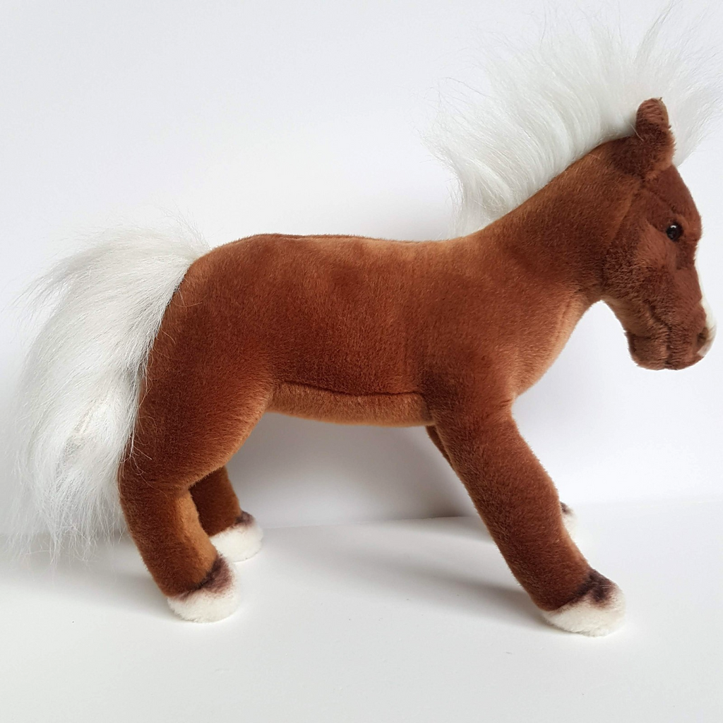 Russ Yomiko Classics PALOMINO HORSE Plush Stuffed Animal Soft Toy Pony 35cm long9