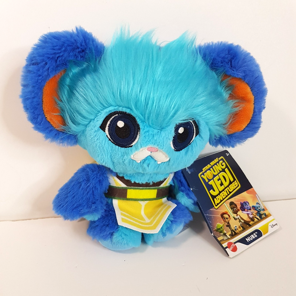 Star Wars YOUNG JEDI ADVENTURES Nubs Plush Stuffed Animal Disney Soft Toy Blue1