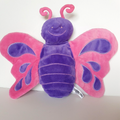 Korimco BUTTERFLY 31cm Hand Puppet Plush Glove Soft Toy Stuffed Animal Insect0