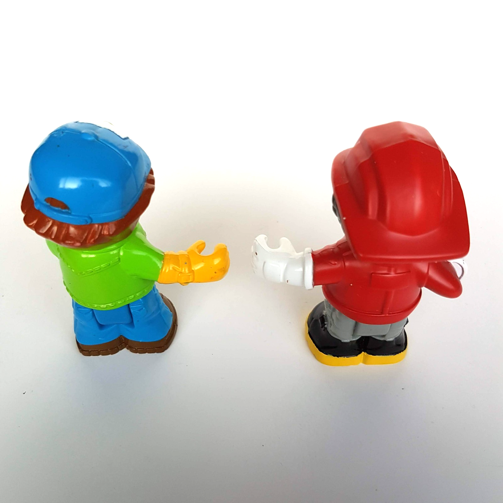 Little People POSEABLE FIRE FIGHTER RECYCLER RYAN Doll Figures Fisher Price Toy5