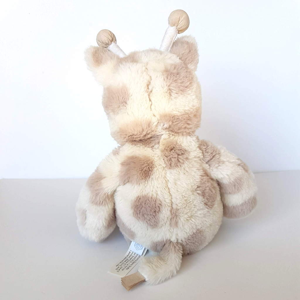 Pottery Barn Kids GIRAFFE Plush 35cm Stuffed Animal Soft Toy Neutral Beige2