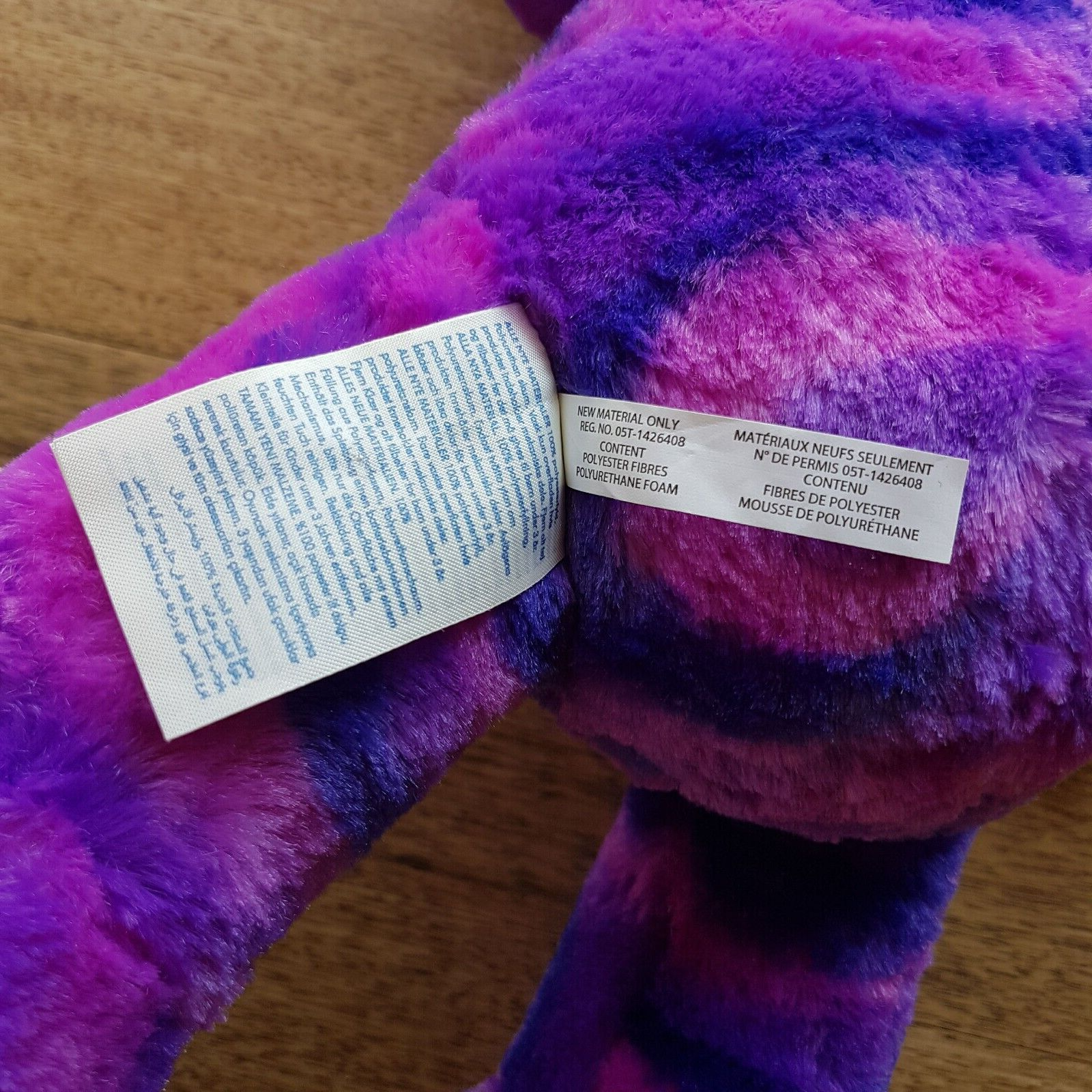Build A Bear VAMPIRE BAT Plush STARRY NIGHT Purple Blue Stars Stuffed Animal Toy18