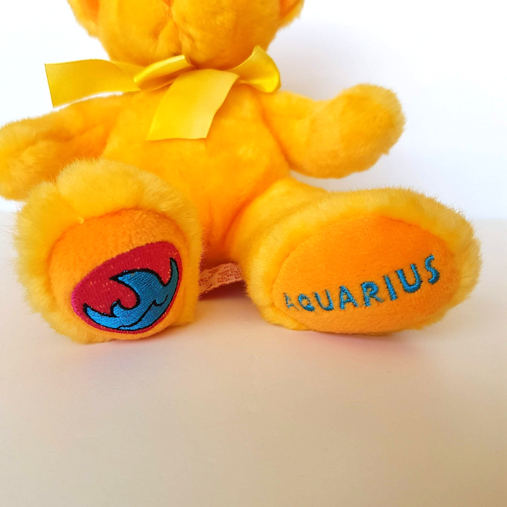 Russ AQUARIUS Star Sign Astrology BIRTHDAY TEDDY BEAR Soft Toy Stuffed Animal4
