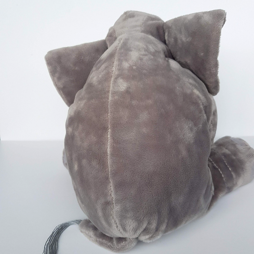Ikea GREY ELEPHANT 29cm Plush Soft Toy Safari Stuffed Animal Cuddly Soft EUC9