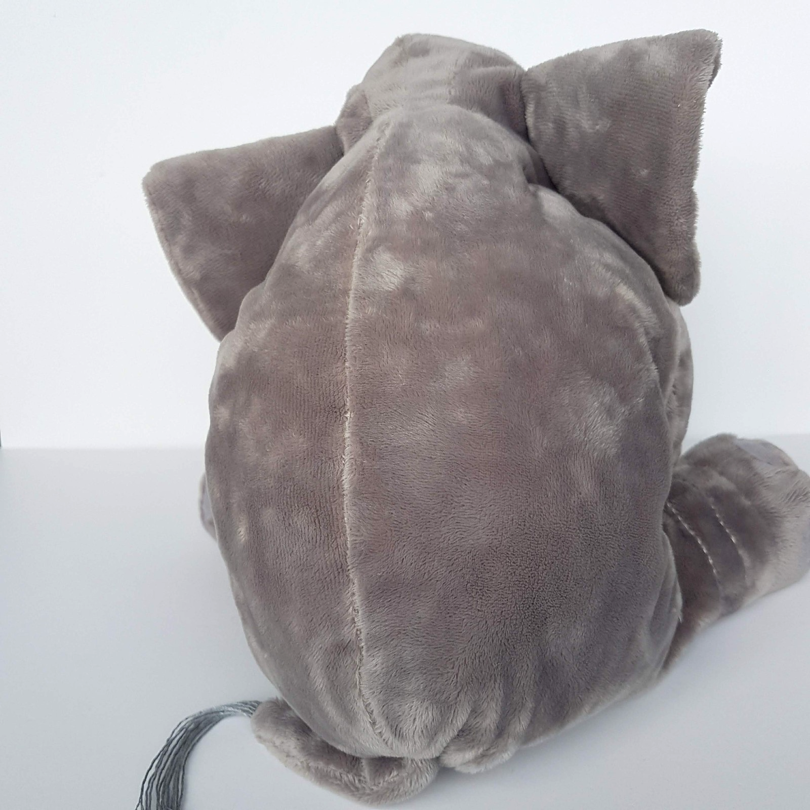Ikea GREY ELEPHANT 29cm Plush Soft Toy Safari Stuffed Animal Cuddly Soft EUC9