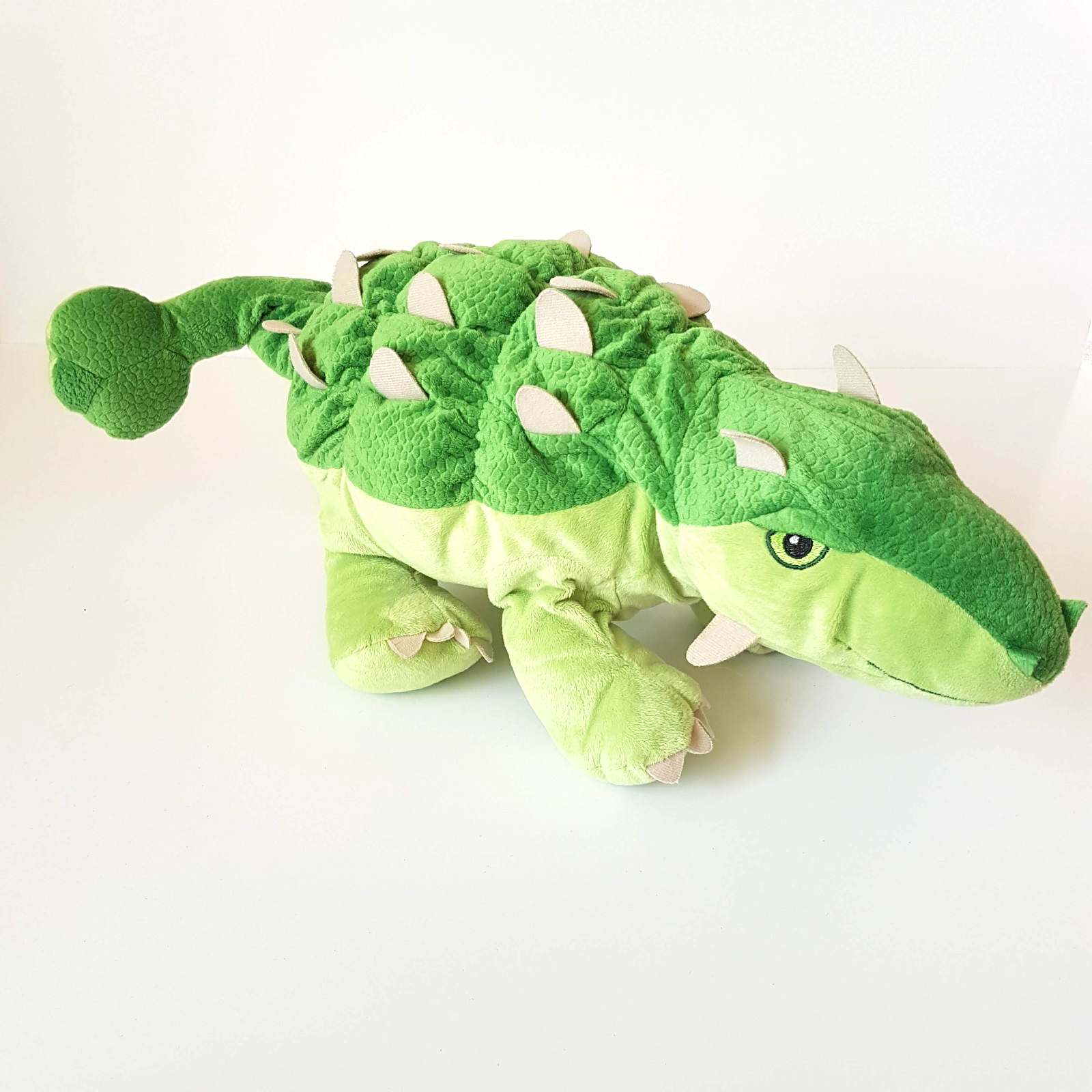 Ikea GREEN DINOSAUR Ankylosaurus Jattelik Plush 57cm Stuffed Animal Soft Toy0