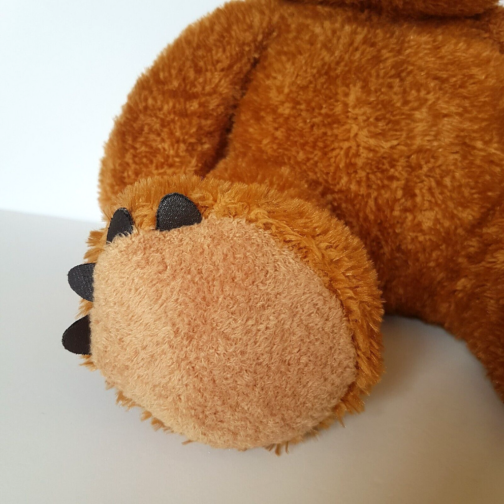 Aurora Large CARAMEL TEDDY BEAR Plush Stuffed Animal Cuddly 42cm Soft Toy Cuddly3