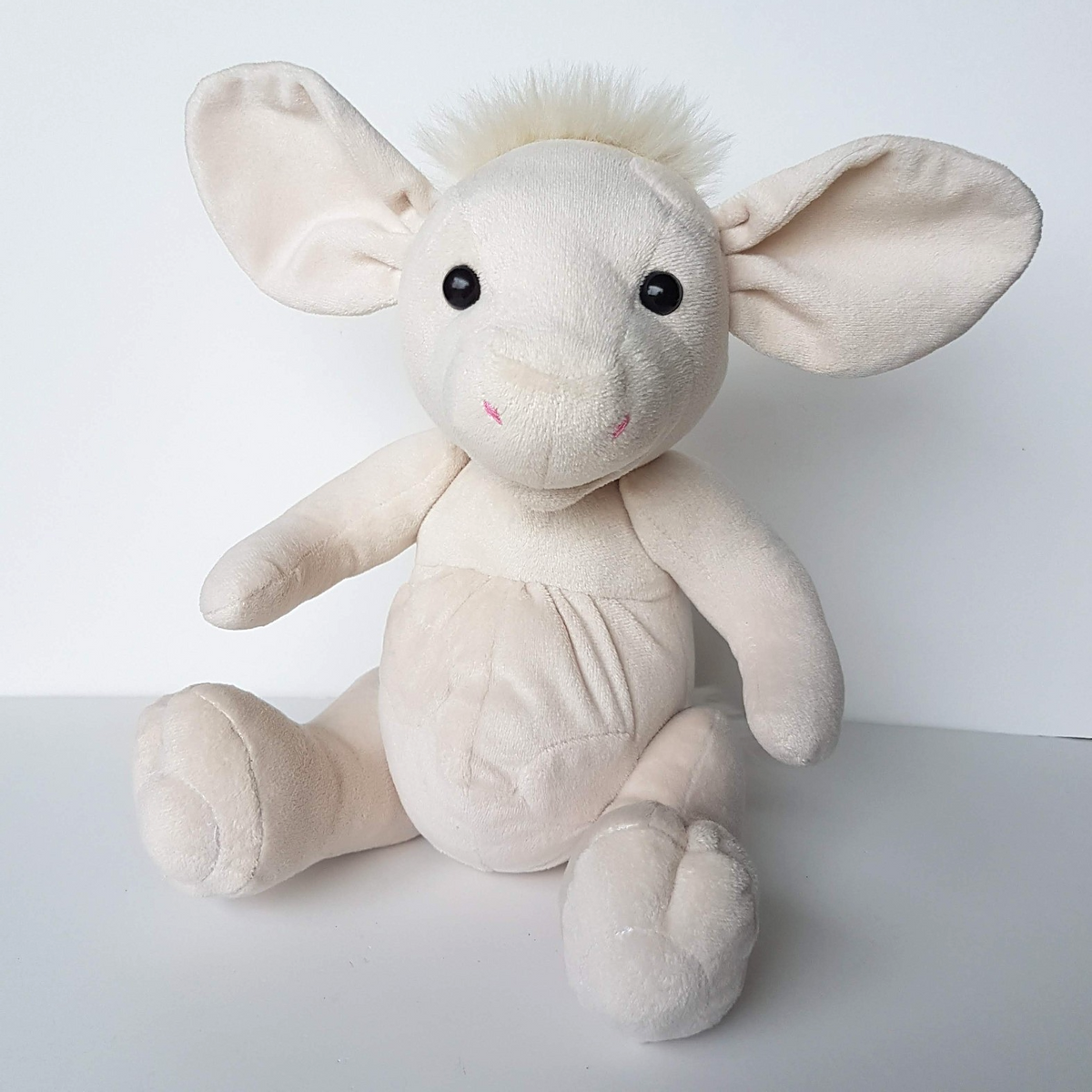 Charlie Bears WILBUR THE COW Plush 32cm Stuffed Animal Farm Soft Toy Articulated1