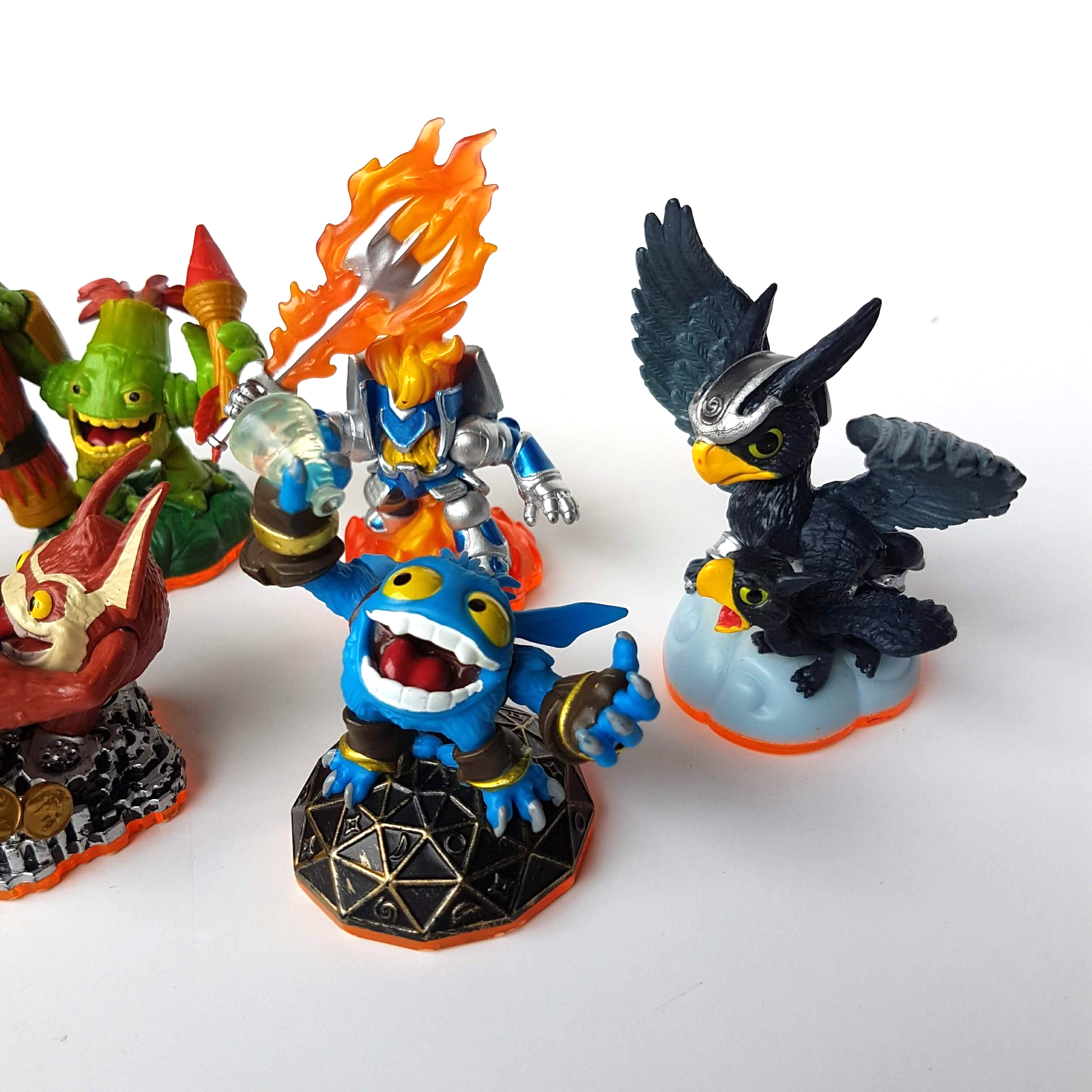 Skylanders GIANTS LOT Drobot LightCore Ignitor Sonic Boom Pop Fizz Zook Trigger3