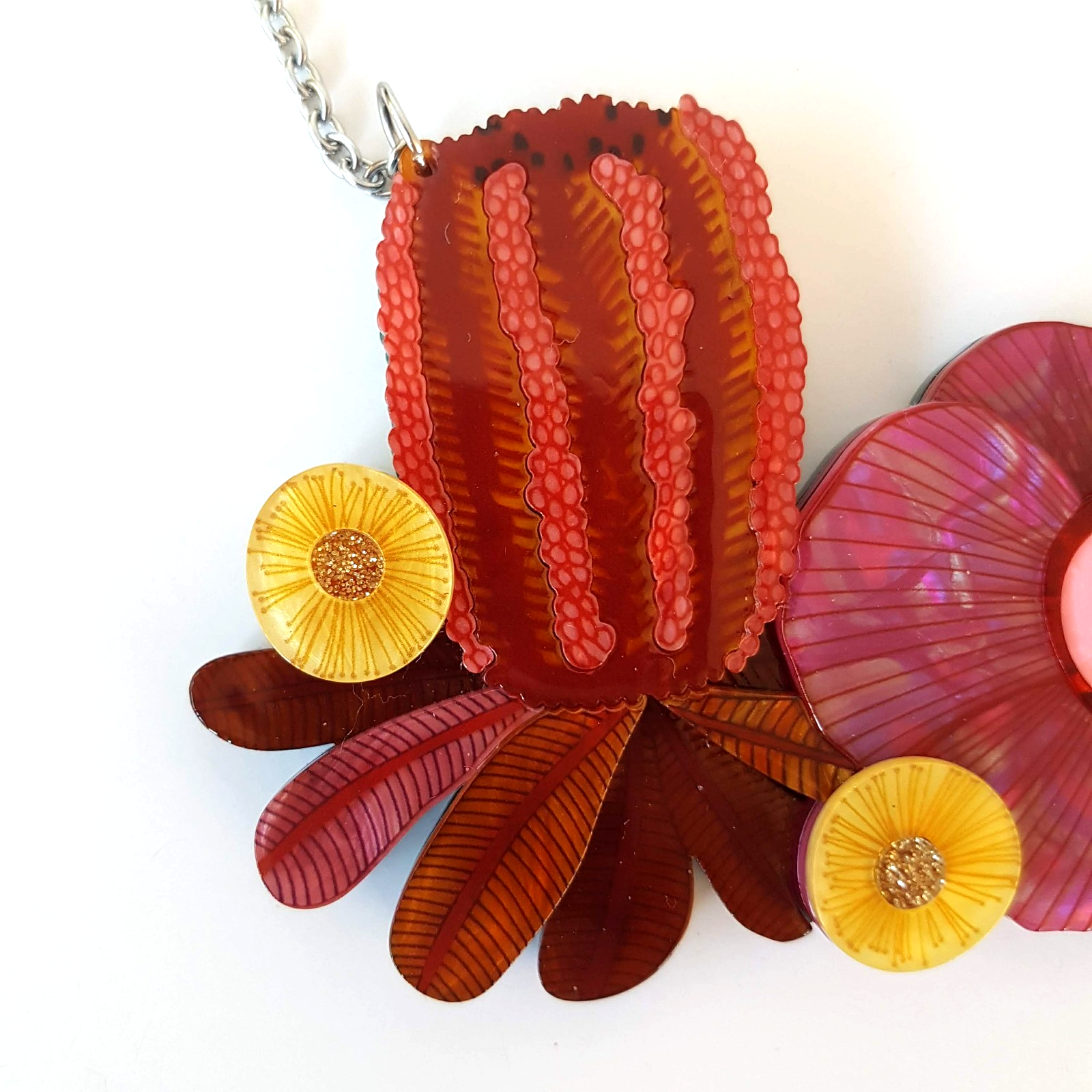 Erstwilder 2021 FLORA ANTIPODEA Necklace Jocelyn Proust Statement Piece Flowers3