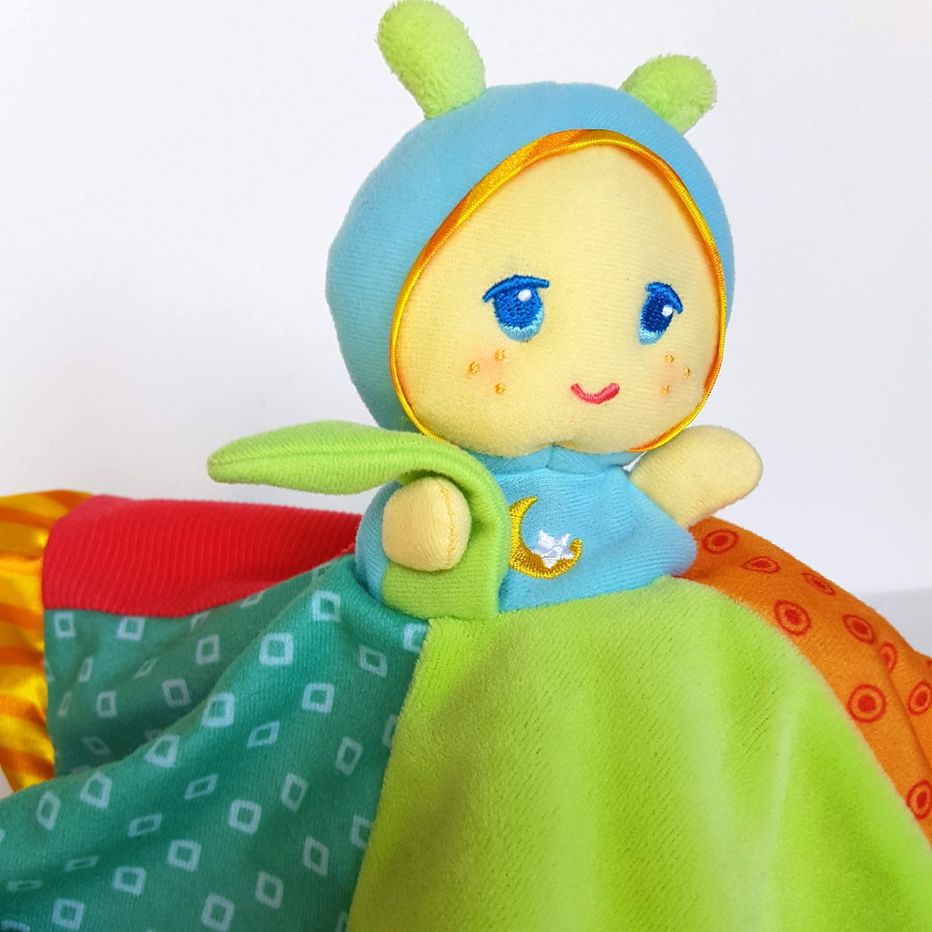 PlaySkool GLOWORLD Baby Lovey Comforter Security Blanket Sleep Soft Toy Animal1