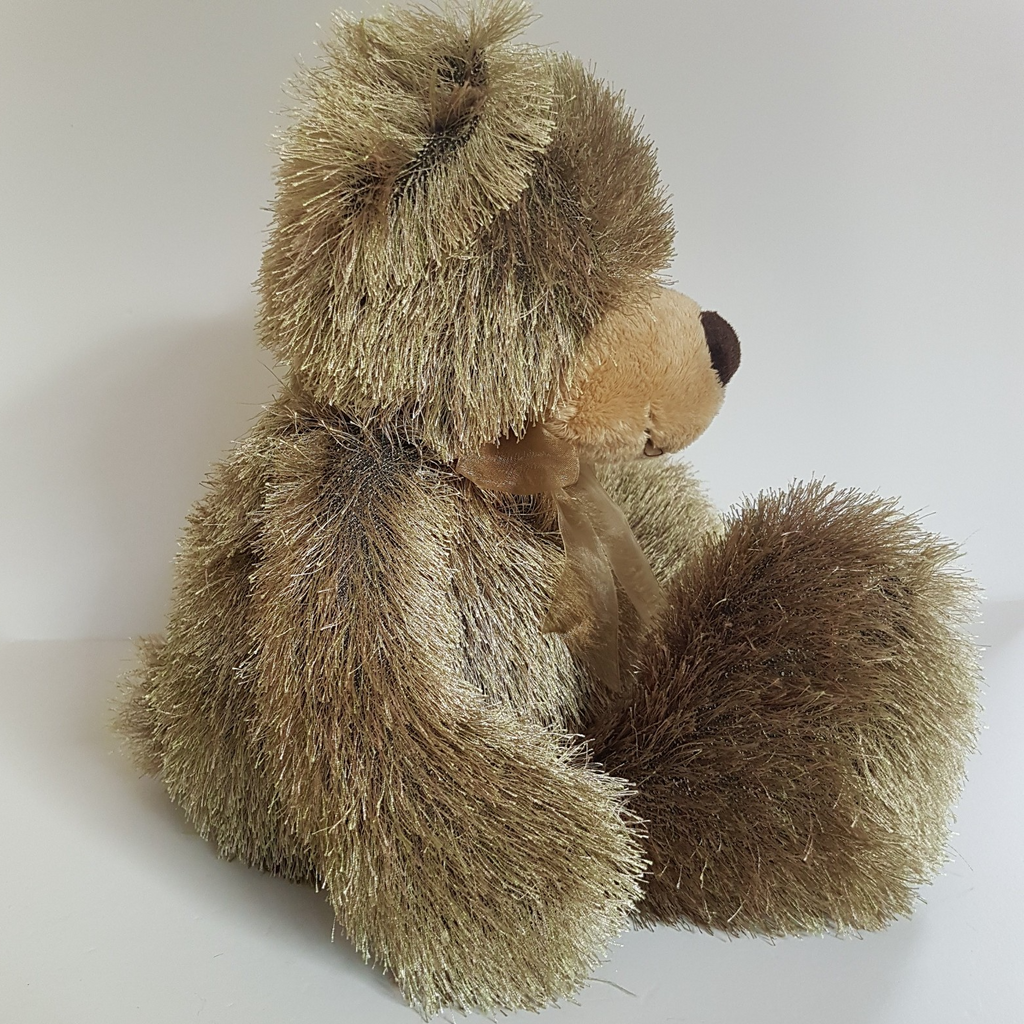 Baby Touch SHAGGY TEDDY BEAR 45cm Plush Soft Toy Floppy Stuffed Animal Cuddly5