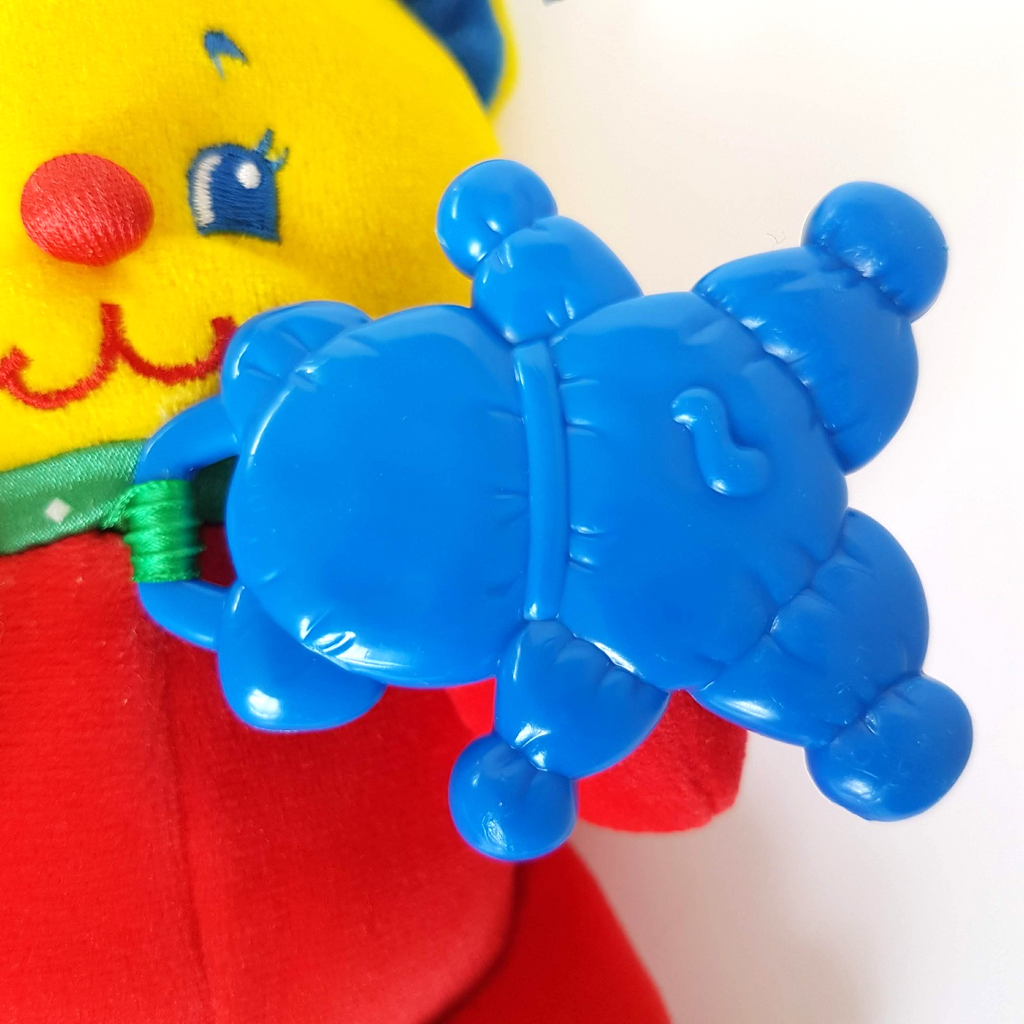 1998 Fisher Price NUM NUMS Bear Plush 19cm Colour Block Soft Toy Stuffed Animal9