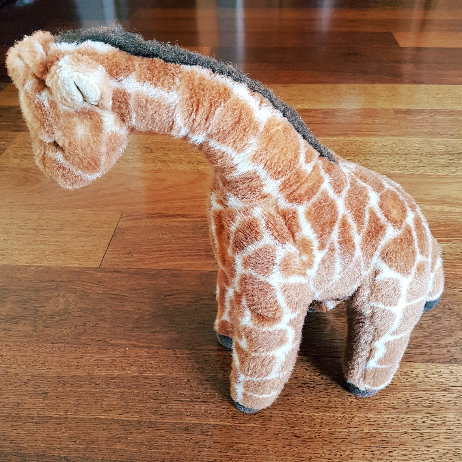 Vintage TY LARGE GIRAFFE Jumbo 42cm 1990 Stuffed Animal Plush Soft Toy Rare HTF4