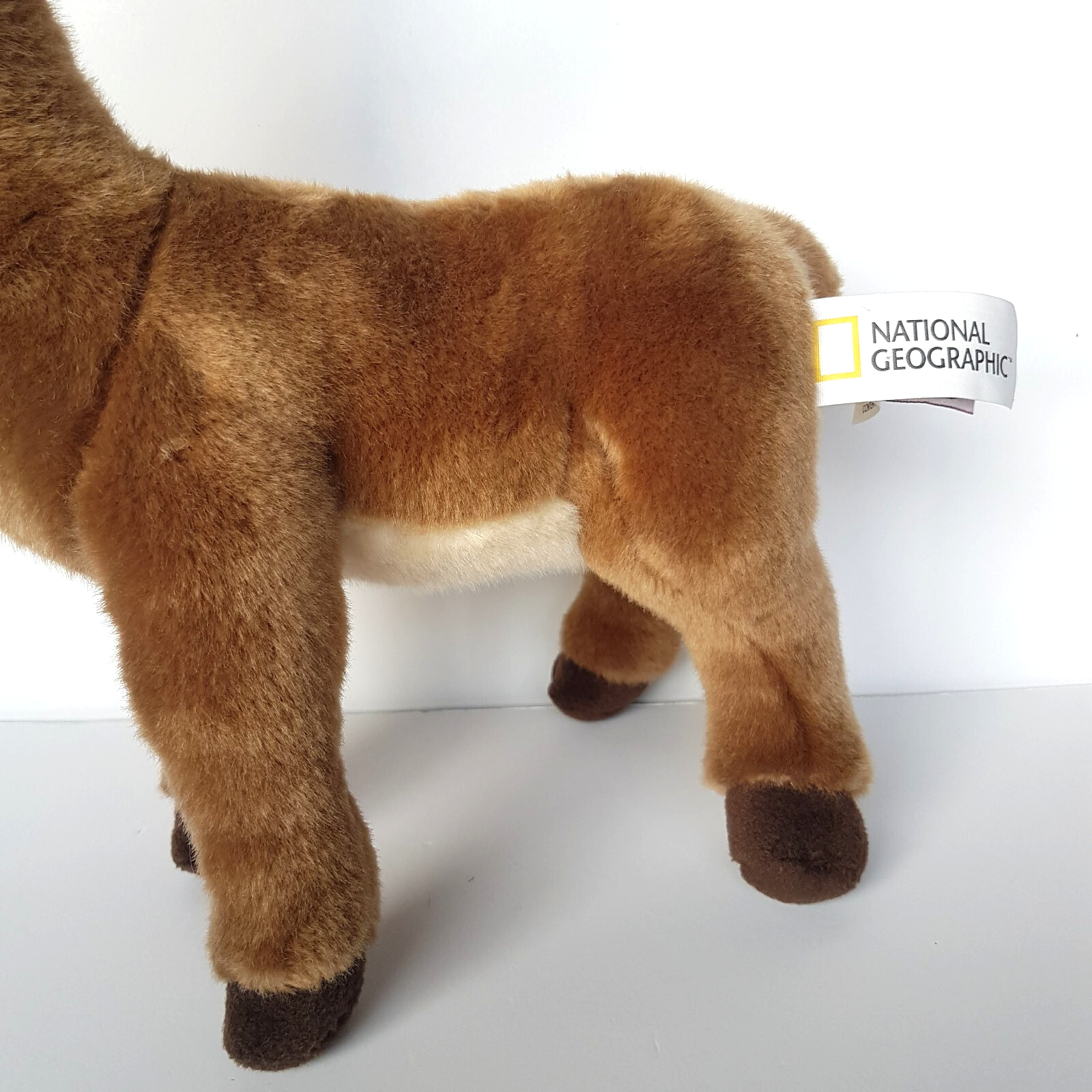 Rare LELLY VENTURELLI IBEX Goat Plush 30cm Stuffed Animal Soft Toy Realistic3