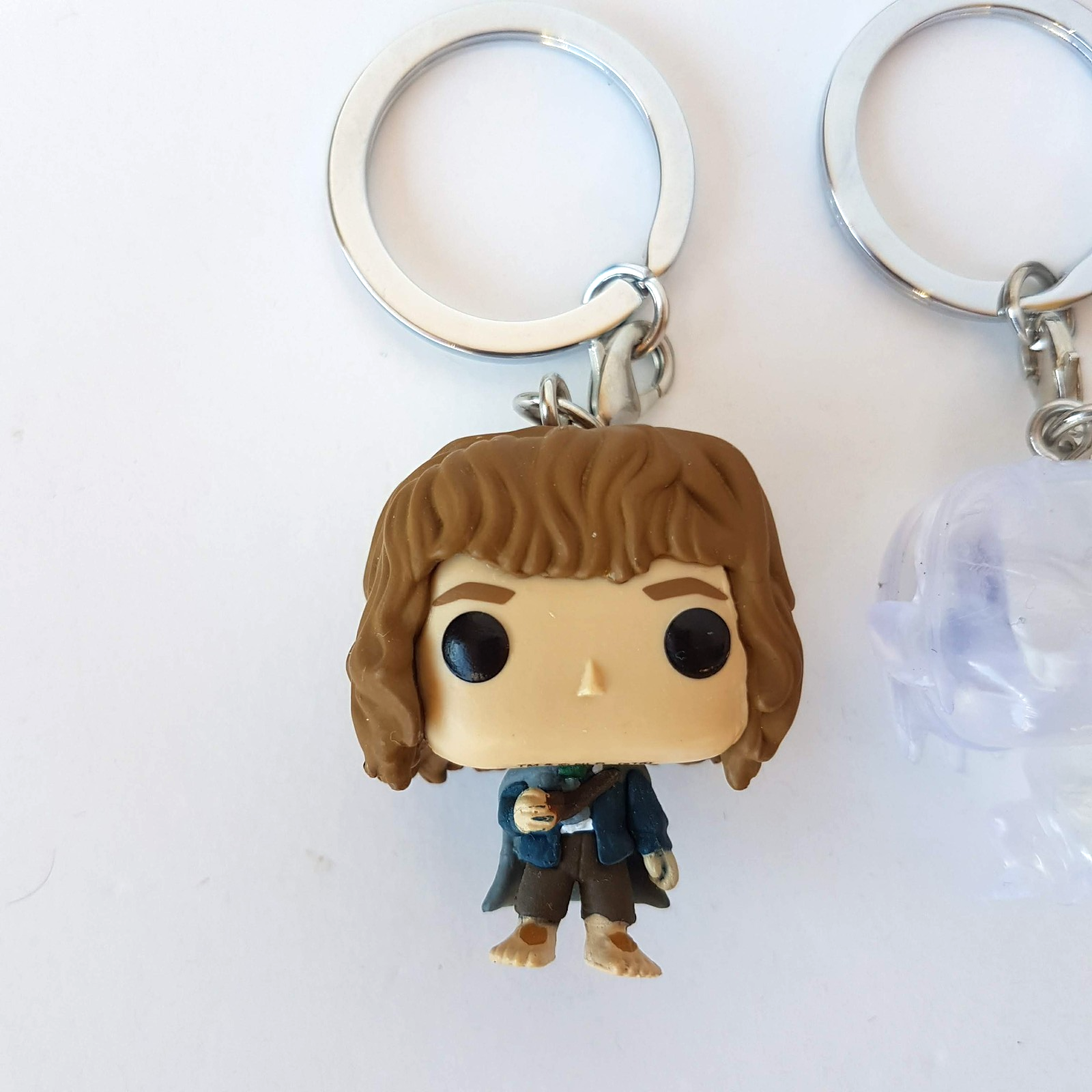 Funko Lord of the Rings SAM PIPPIN INVISIBLE GOLLUM Pocket Pop Mystery Keychain1