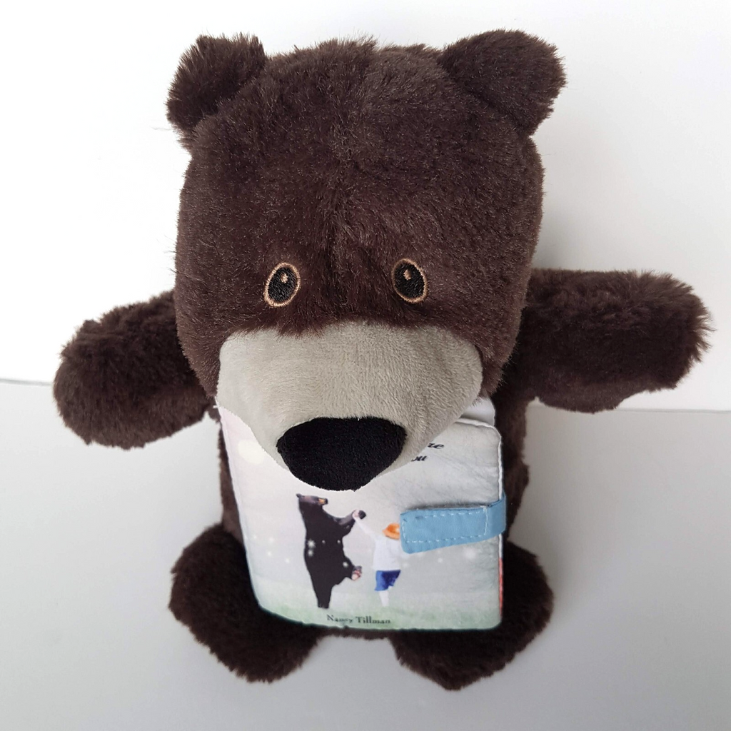 MY LOVE WILL FIND YOU Puppet & Book Plush Stuffed Animal Soft Toy Baby Book Toy1