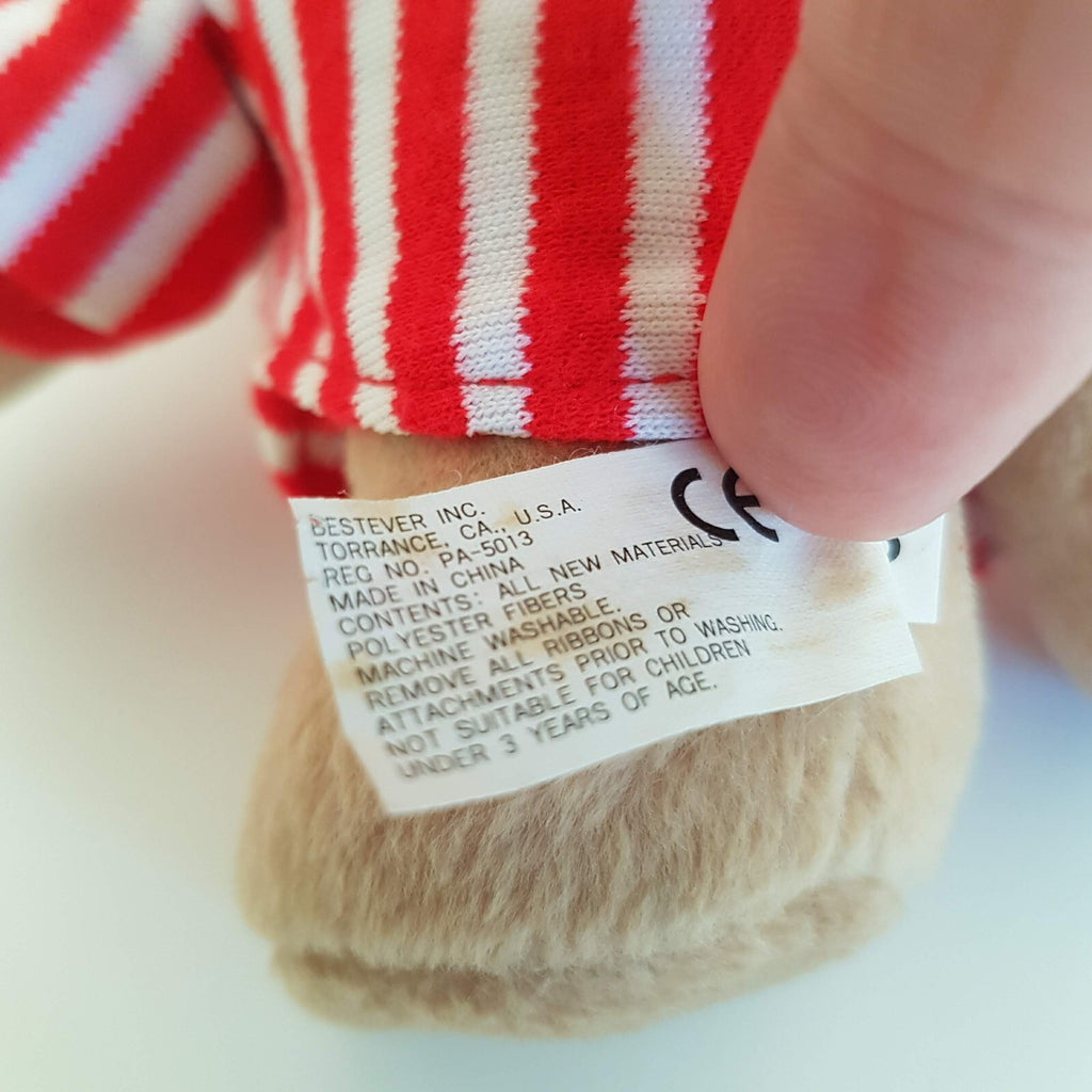 Bestever PUG PUPPY DOG Plush PYJAMAS 6” Stuffed Animal Pet Soft Toy NO SOUND9