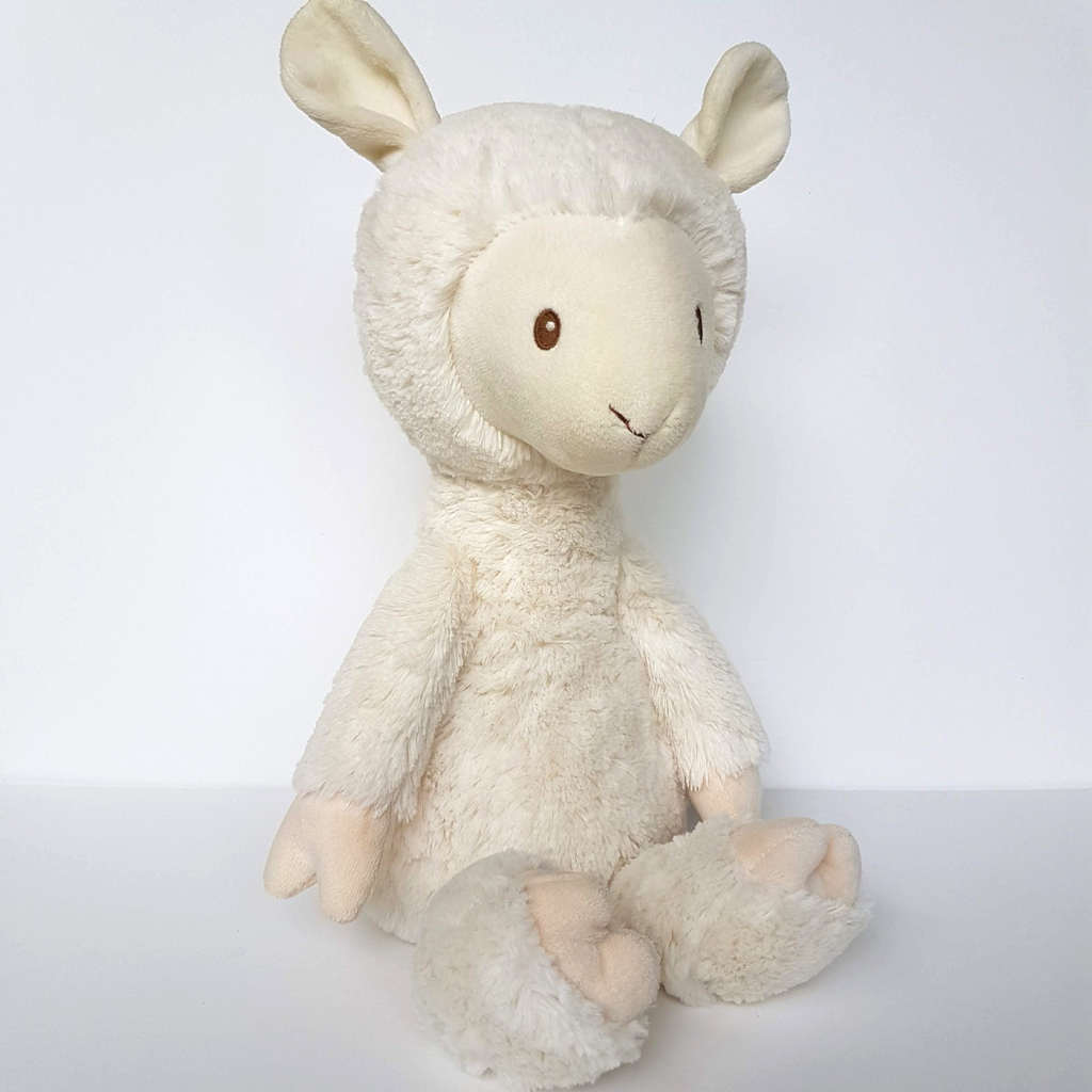 Gund BABY TOOTHPICK LLAMA Plush 44cm Stuffed Animal Farm Soft Toy Cream Baby Toy0