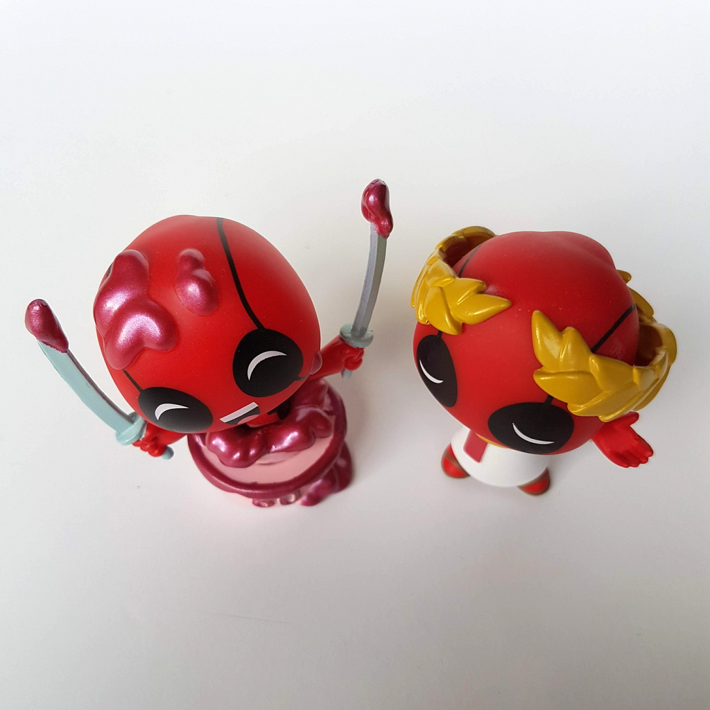 Funko Mystery Minis DEADPOOL 30th Anniversary + Roman Senator Action Figures Toy3