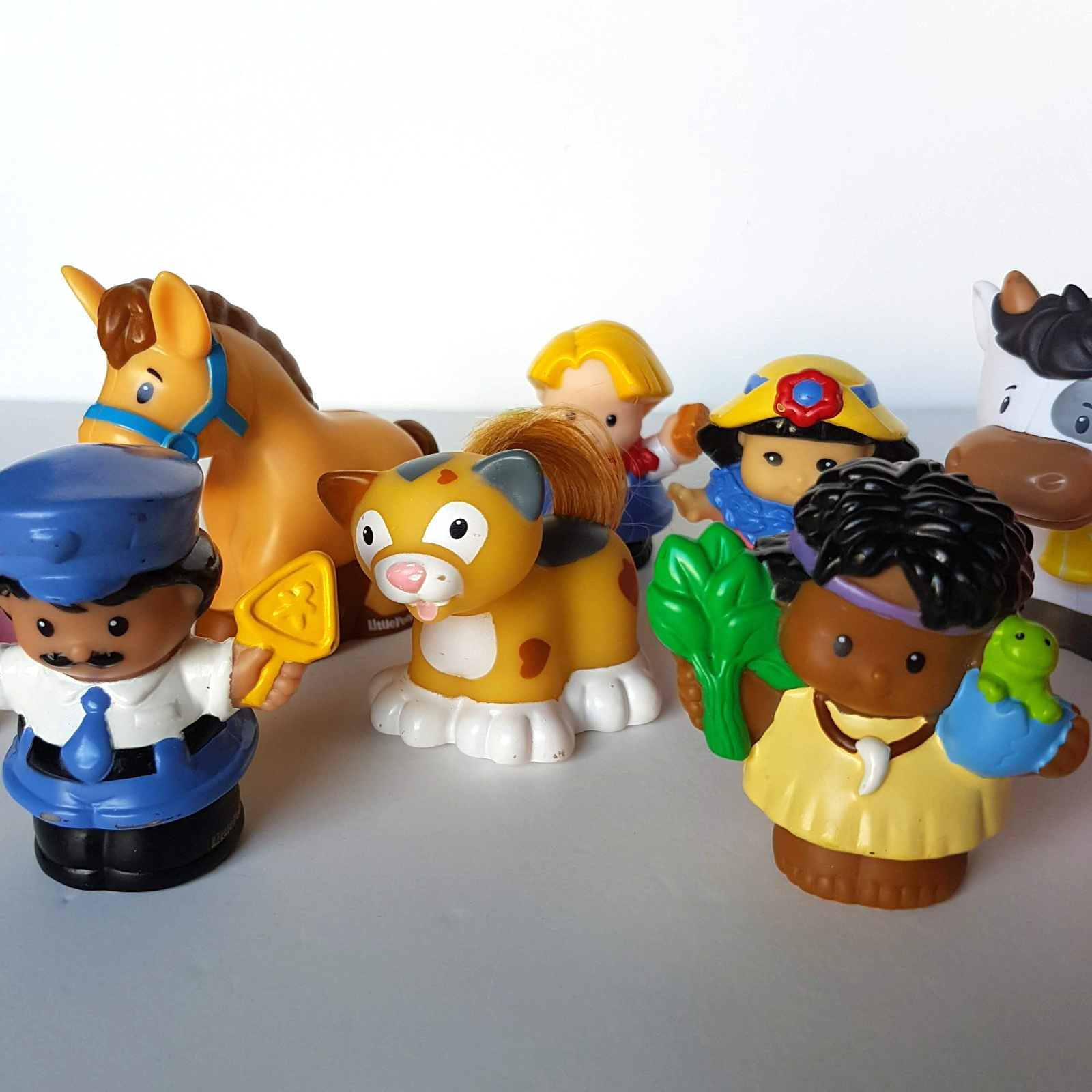 Fisher Price Little People MIXED LOT Farm Animals Birds Boy Girl Figures Toy2