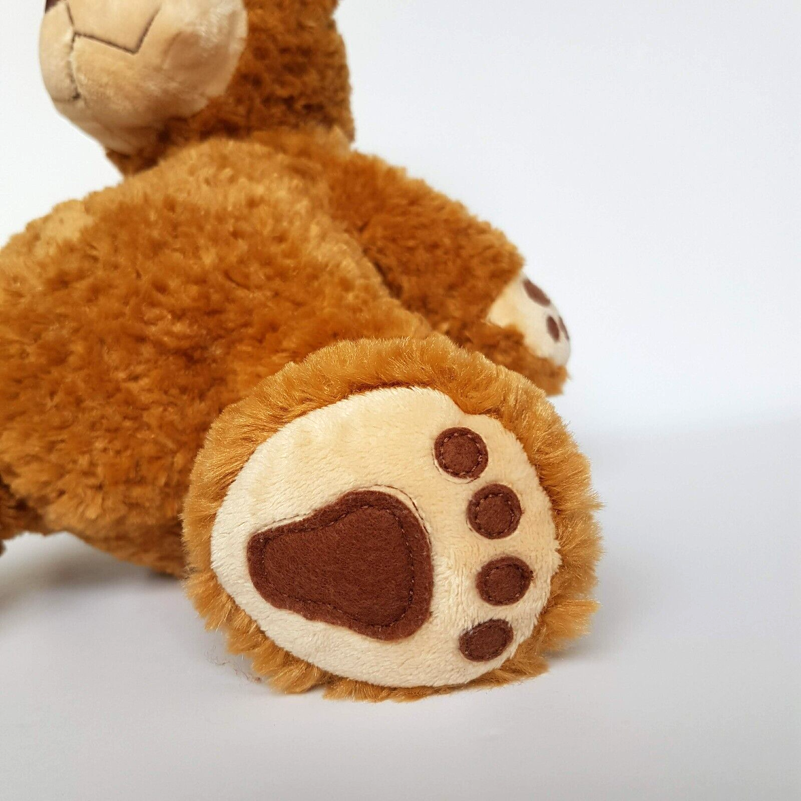 Korimco CARAMEL TEDDY BEAR Plush 33cm Stuffed Animal Soft Toy Sitting Cute Soft7