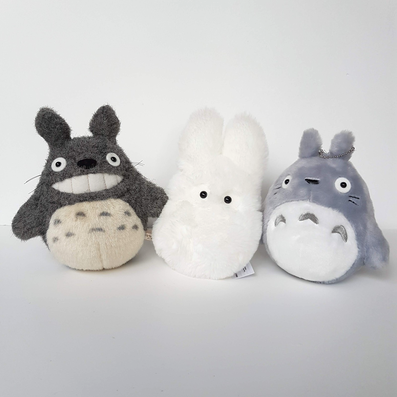 STUDIO GHIBLI TOTORO Plush LOT SET x 3 Big Medium Small Soft Toy Stuffed Animal0